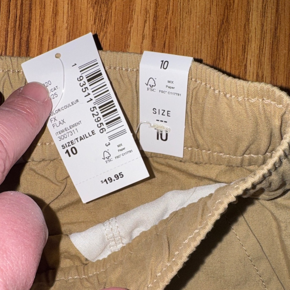 NWT The Children’s Place Shorts Boys size 10 - Picture 3 of 6